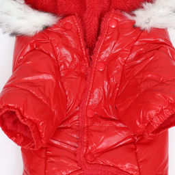 Комбинезон Глянец, размер S (ДС 24, ОГ 34, ОШ 24 см, до 5 кг), красный - Simaland фото 12