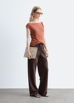 Top de punto con tirantes retorcidos - H&m фото 6