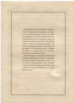 Облигация 4,5% 1000 рейхсмарок 1939 года Германия