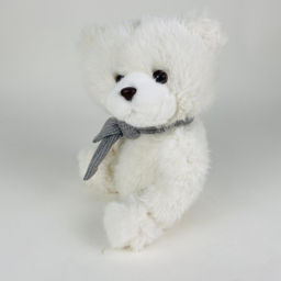 Мягкая игрушка Мишка белый в шарфе 25 см (арт. 1112/25) - Storyland фото 6