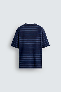 JACQUARD STRIPE T-SHIRT - Zara фото 8
