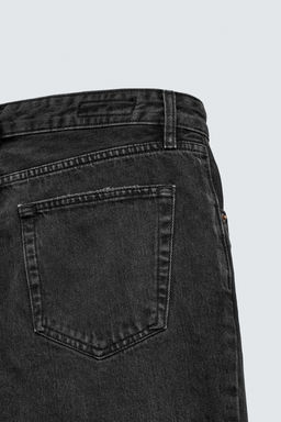 JEANS FLARE FIT ROTOS / Negro - Zara фото 10