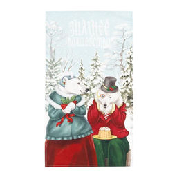 Полотенце Этель Winter holidays 40х73 см, 100% хл, саржа 190 гр/м2  фото 4