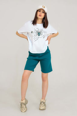 Шорты Натали 21586 из хлопка с полиэстером  фото 13