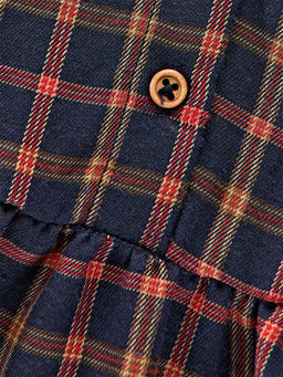 Платье для девочки нарядное UD 6837 бежевая клетка - Mini maxi фото 11