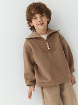 Свитшот Какао утепленный