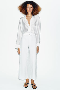 Z1975 HIGH-WAIST COMFORT CULOTTES - Zara фото 9