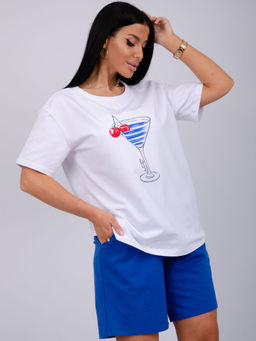 Костюм "Марина 2" василёк, трикотаж