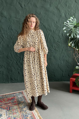 Платье SEPTEMBER104/01/Бежевый, коричневый