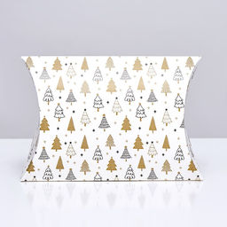 Цена за 10 шт. Коробка складная Зимний лес 15 х 11 х 3 см - UPAK LAND фото 2