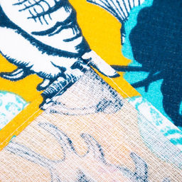 Цена за 10 шт. Полотенце 27х45см 3см , цвет МИКС вафля 145гр 100% хлопок - Simaland фото 4