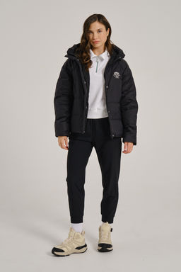 Пуховик короткий Черный ATSC Down Jacket