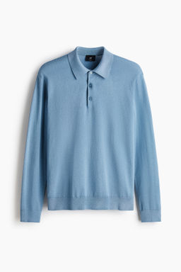 Polo en punto fino Regular Fit - H&m фото 2