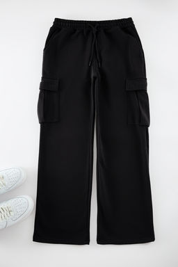 TRENDYOL MAN Haki %100 Pamuk Wide Leg/Genis Kesim Kargo Cepli Esofman Alt? TMNAW25EA00021 - Trendyolmilla фото 9