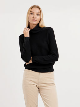 водолазка женская хлопковая свободного кроя - Glenfield фото 7