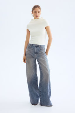 Top con cuello perkins - H&m фото 8