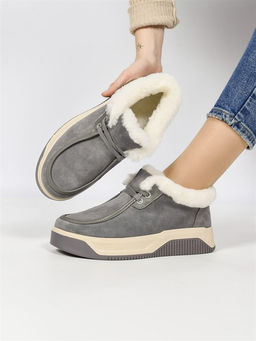 Кеды женские зимние теплые/ Ботинки зимние A627-5M