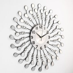 Часы настенные интерьерные «Гипно», серия: Ажур, бесшумные, плавный ход, 58×58 см, d=22 см, от батарейки 1хАА