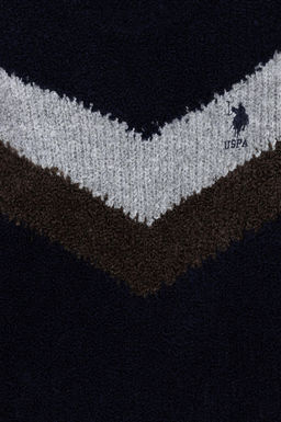 U. S. Polo Assn Темно-синий трикотажный свитер с круглым вырезом для мальчика - U.s. polo assn фото 9