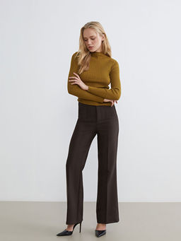 Dar Fit Geni? Pa?a Kad?n Pantolon