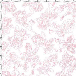 Ткань для пэчворка PEPPY FAIRY TOILE ФАСОВКА 50 x 55 см 1495 г/кв.м 100% хлопок 691-680 PINK