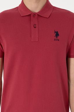 Erkek Slim Fit Polo Yaka Vi_ne Basic Ti__rt Sepette S_rpriz _ndirim - U.s. polo assn фото 6