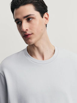 Футболка из плотного хлопка / Zarina  фото 6