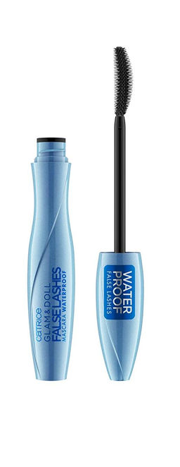 CATRICE Тушь для ресниц Glam & Doll False Lashes Mascara Waterproof, 010 Black Waterproof водостойкая 10 мл