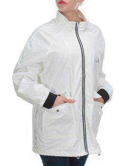 1106 WHITE Ветровка женская FASHION (100% полиэстер)