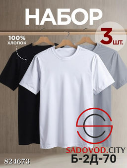 Футболки набор из 3 шт