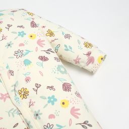 Комбинезон Крошка Я Flower, рост 80-86 см, бежевый  фото 3