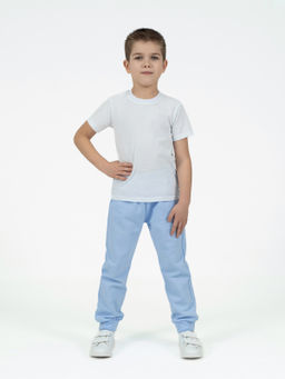 Брюки детские голубые