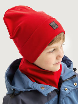 Комплект шапка и снуд 12л12725 неви - Nikastyle фото 4