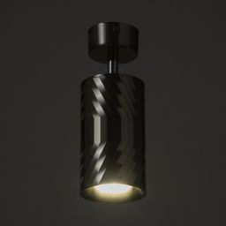 Спот «Алисер» GU10 серебро 7.5×7.5×20 см