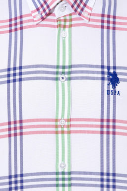 U. S. Polo Assn / -50% Мужская зеленая рубашка с длинным рукавом - U.s. polo assn фото 12