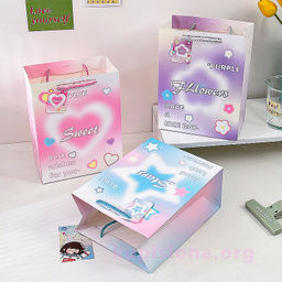 Подарочный пакет Shine bright like a star большой - Купи слона фото 2