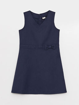 V Yaka K?z ?ocuk Elbise