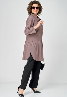 Блуза EVA GRANT 7068-1 капучино