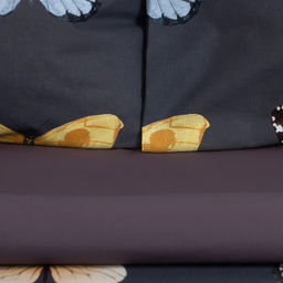 Постельное бельё Этель евро Butterfly dance 200х217 см,220х240 см,70х70 см -2 шт,поплин  фото 2