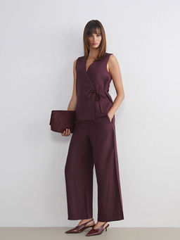 Beli Lastikli Geni? Pa?a Kad?n Pantolon