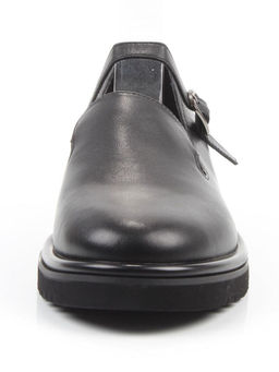 06-DLG05-1 BLACK Туфли женские (натуральная кожа)