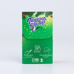 Подарочный набор новогодний, блокнот, ручка и ластик «Чудес в Новом году»