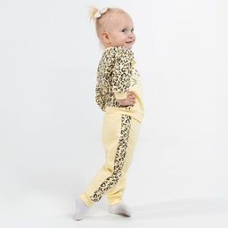 CRB wear/CWNG 90062-30-299 Комплект для девочки (джемпер, брюки), светло-желтый/Ex.Cherubino
