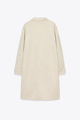 FAUX SUEDE COAT - Zara фото 6