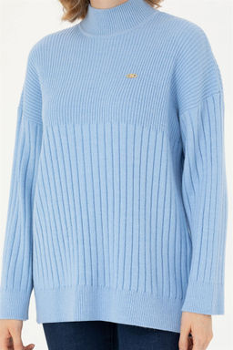 Женский синий свитер - U.s. polo assn фото 6