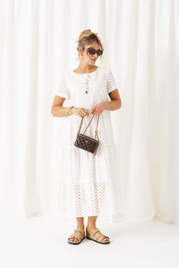 Платье Beautiful Free 6462 белый