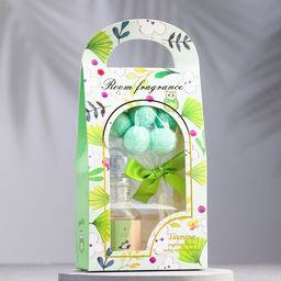 Диффузор ароматический с декором «Весенний», 30 мл, жасмин, «Богатство Аромата»