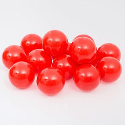 Шарики для сухого бассейна с рисунком, диаметр шара 7.5 см, набор 500 штук, цвет красный