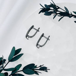 Швензы для сережек с Фианитами