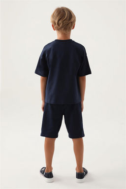 Темно-синий пижамный комплект для мальчика - U.s. polo assn фото 4